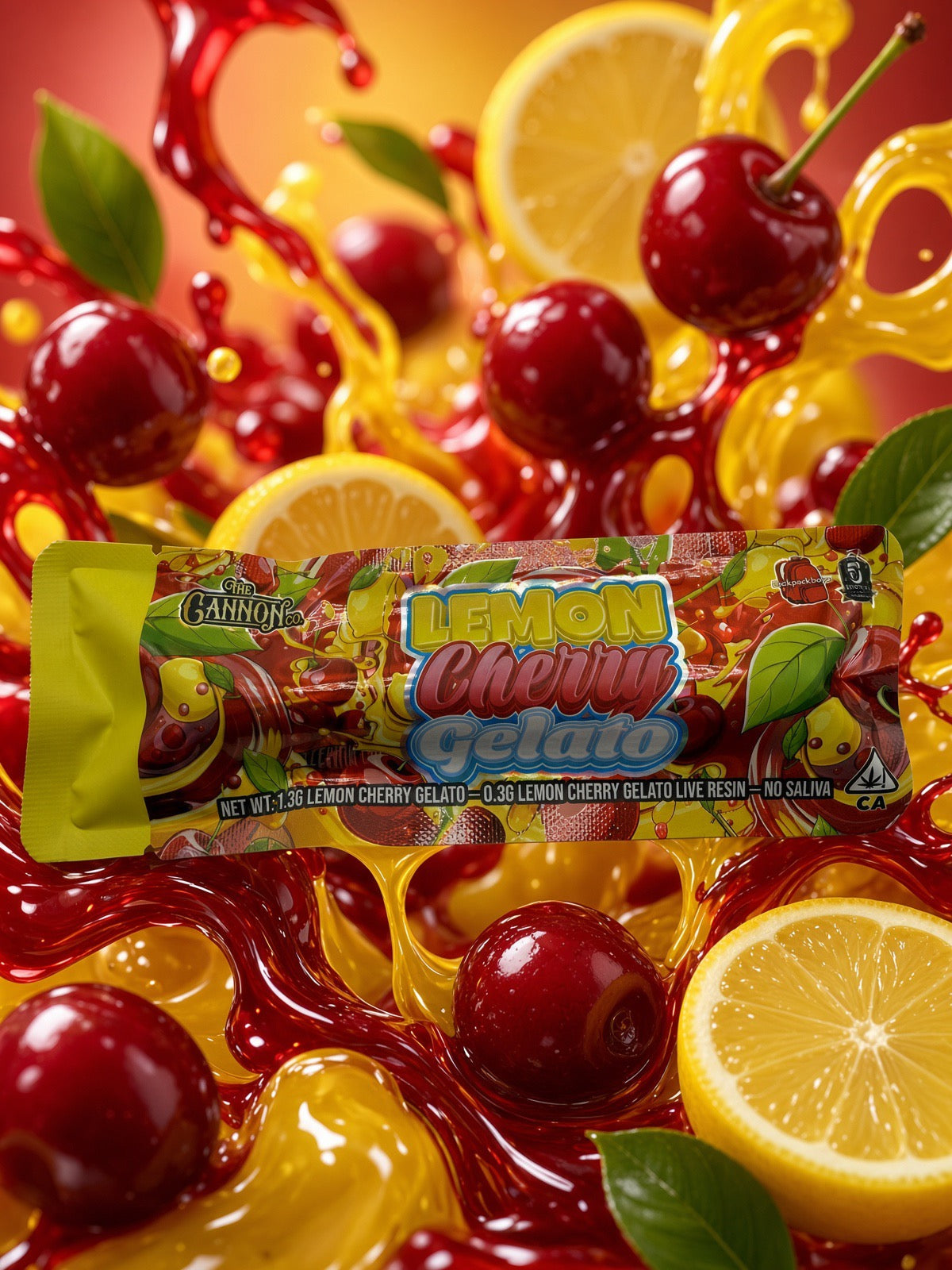 The Cannon Co: Lemon Cherry Gelato Pre Roll Artwork