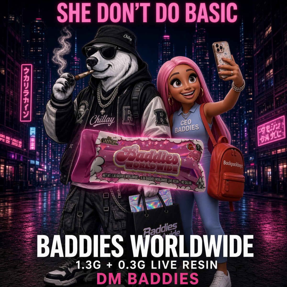 The Cannon Co: Baddies Worldwide Pre Roll Artwork