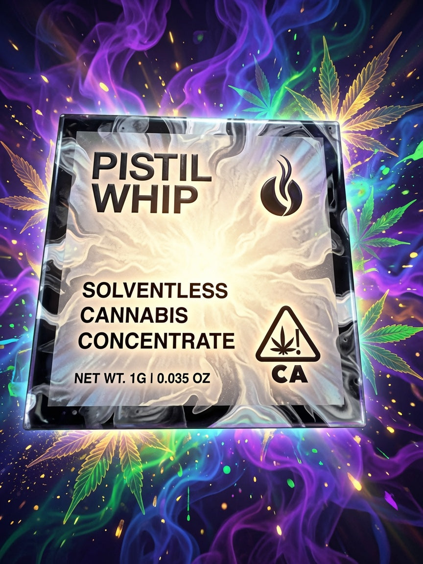 Pistil Whip 🔥Modified Peaches 1g Rosin artwork