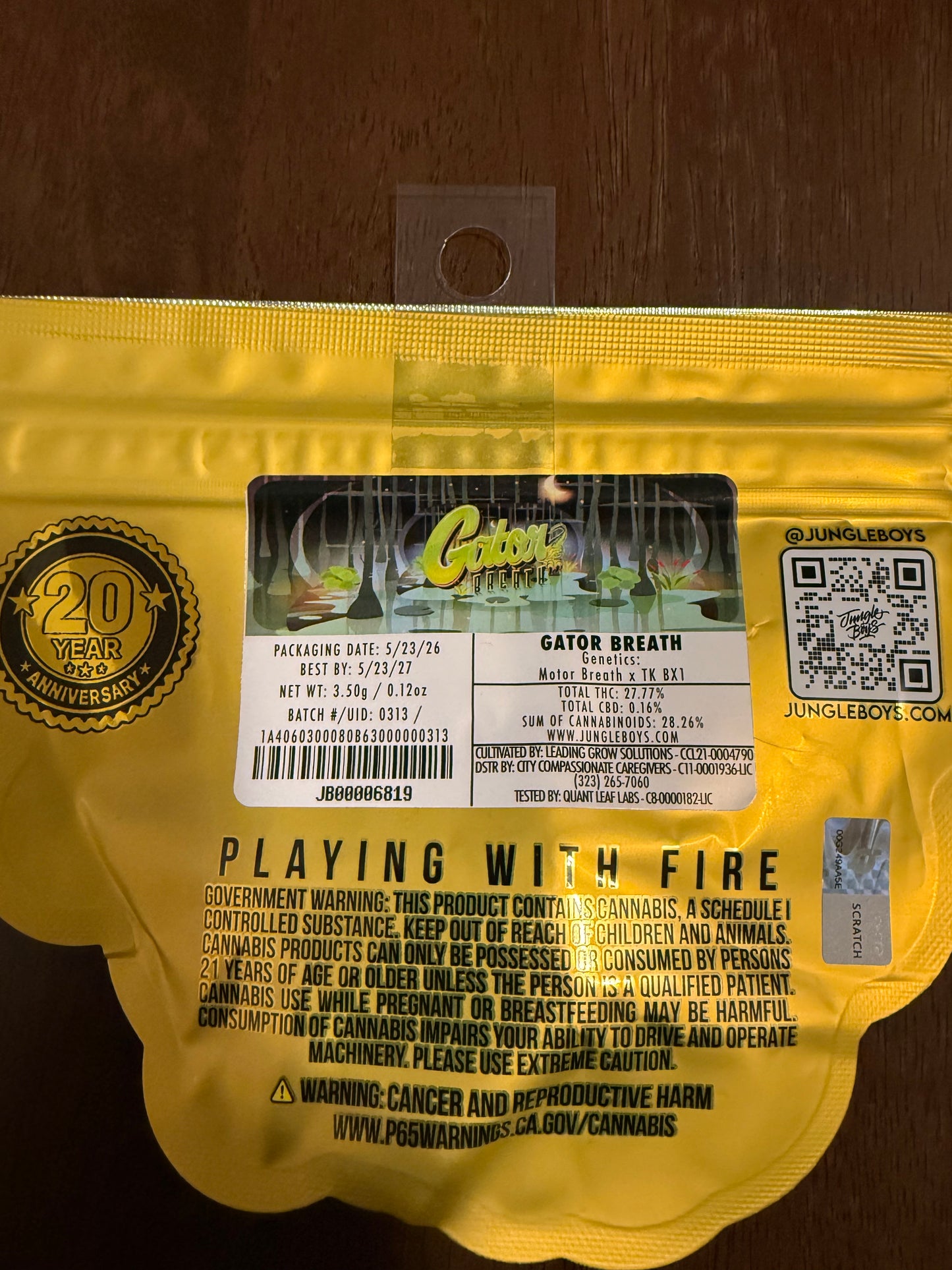 Jungle 🔥Boys Gator Breath